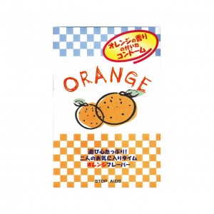 中西 香橙味安全套 5Pcs (Tobacco Size Condome Orange 5Pcs)