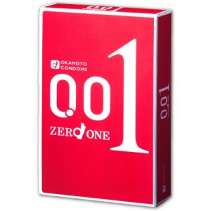 Okamoto 岡本 Zero One - 0.01 3pcs (オカモトゼロワン - 0.01  3個)